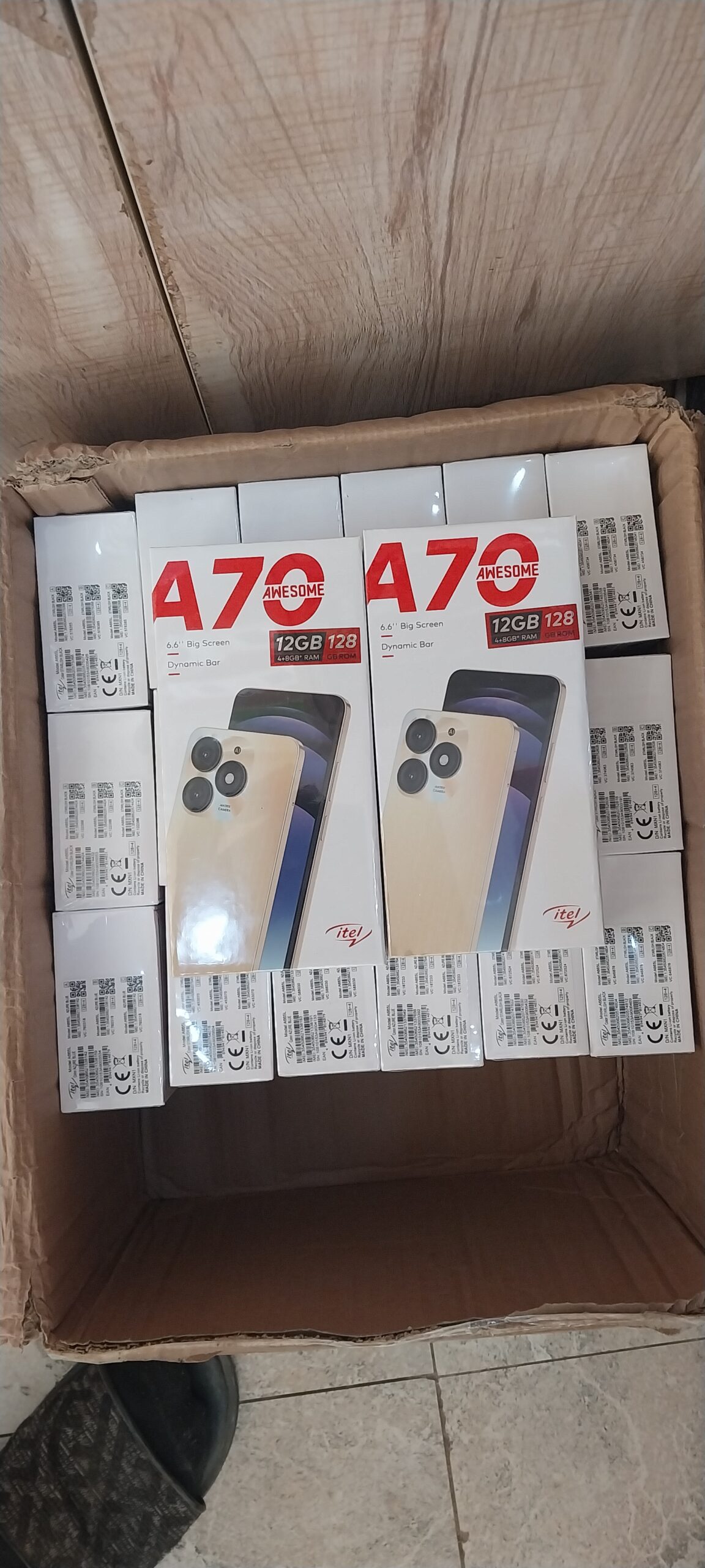 Itel A70 3+128gb, 4+256gb