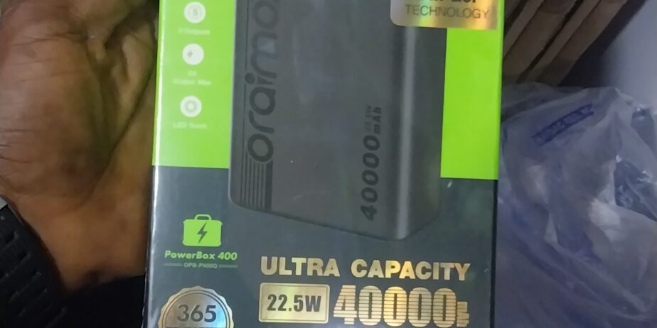 Oraimo 40,000mAh powerbox P400Q(148Wh)