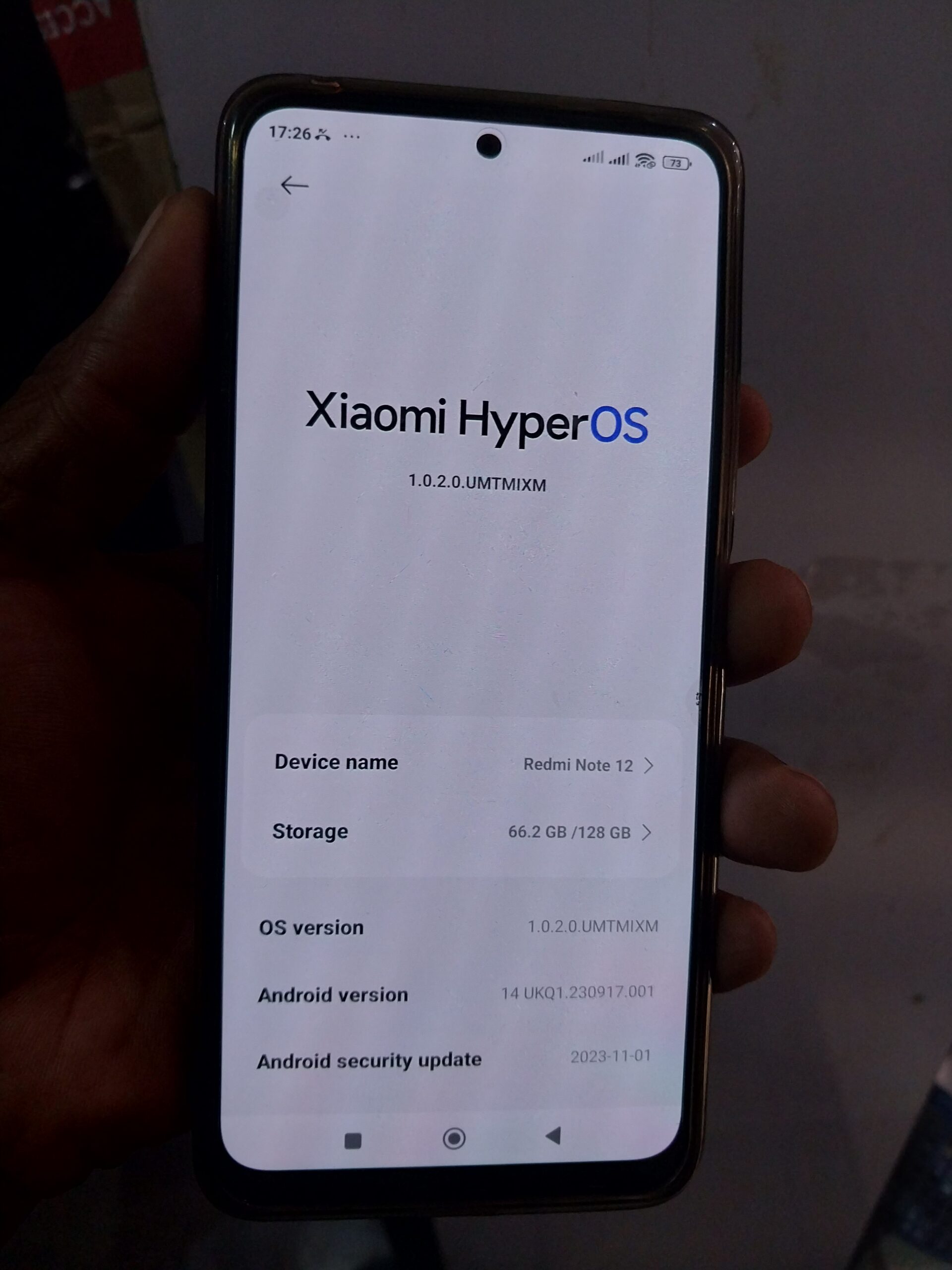Redmi note 12