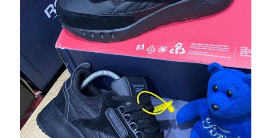 Reebok trainers.
