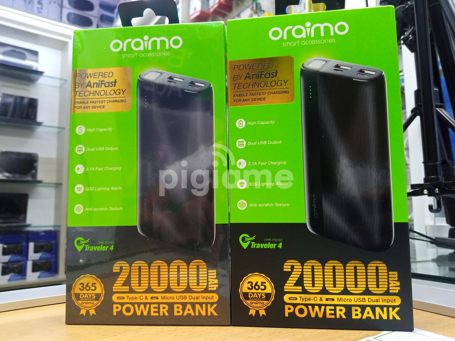 Oraimo 20000pmAh power bank Opb-p204d