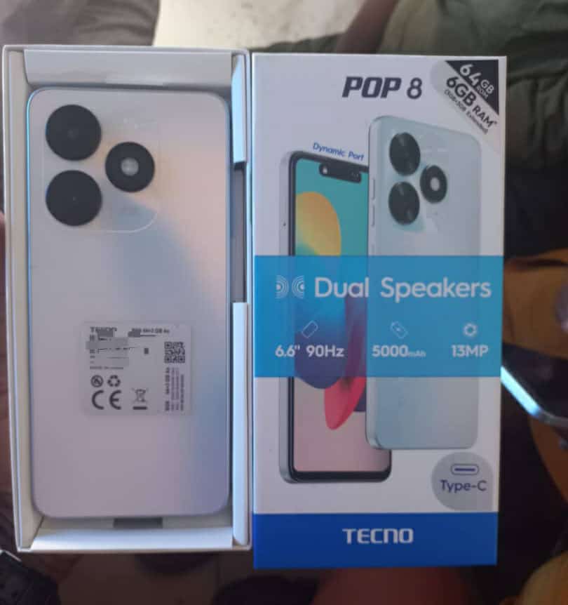 Tecno Pop 8