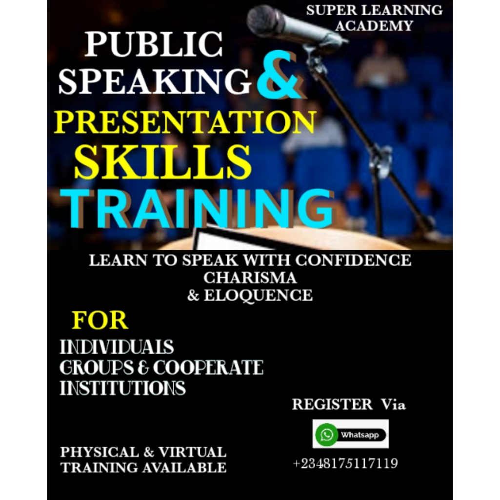 PUBLIC SPEAKING TRAINING