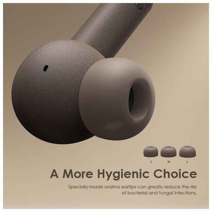 oraimo SpacePods x Burna Boy ANC True Wireless Earbuds
