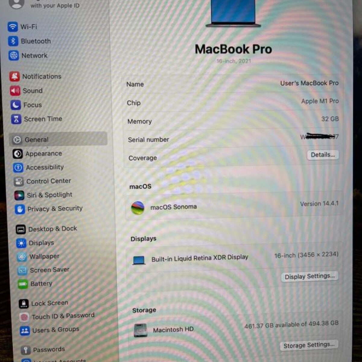Apple Macbook Pro 2021