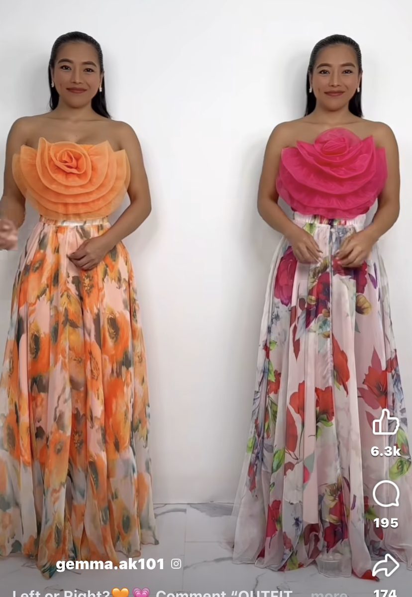 A beautiful short dress