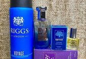 Perfumes and jewelries