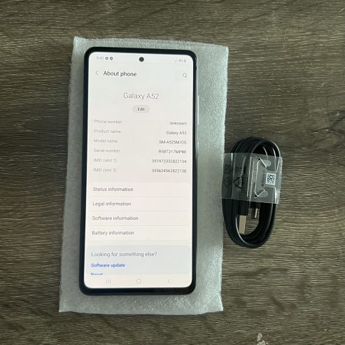 Samsung Galaxy A52 Unlocked 128GB
