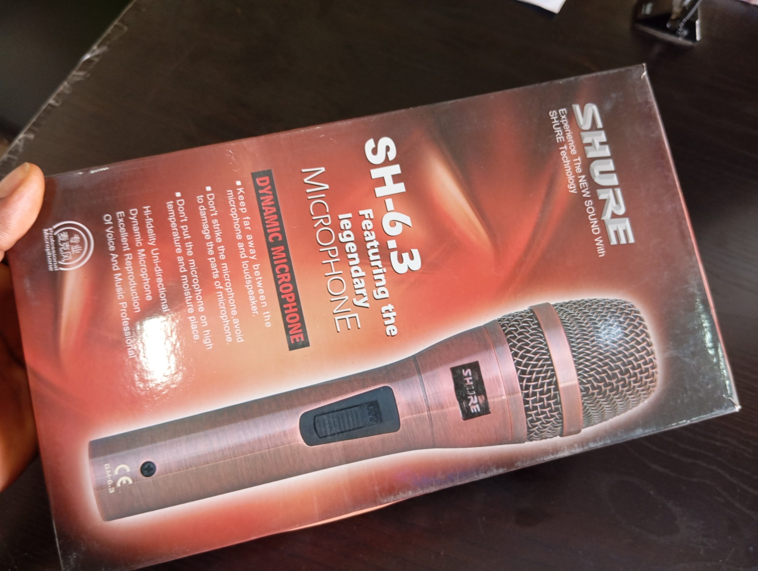 Wired microphone