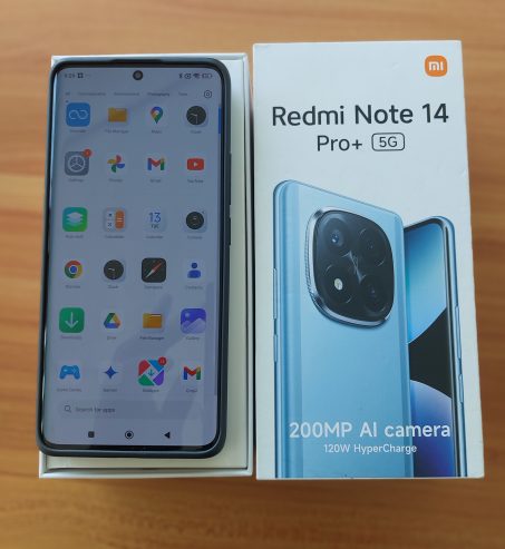 Redmi Note 14 Pro+ 5G (12GB RAM, 512GB Storage) – Brand New, open box